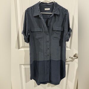 Equipment mini shirt dress